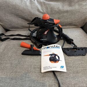 Euroflex Monster 1200 Steam Cleaner Super Clean Sanitizing SC20 With Accessories